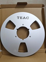 One Pair 10.5 » silvery TEAC Tape reel High Quality Aluminum Take Up Reel
