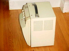 RETRO VINTAGE TV MONITOR 8 INCH VKOA JAPAN B+W EARLY 60s TRANSISTORIZED