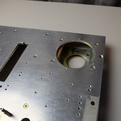 Otari MX5050 BII2 Reel to Reel – Front Deck Body Metal Plate Base Assembly