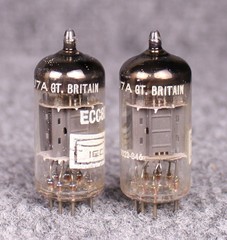 (2) MATCHED ANOS Mullard 12AU7/ECC82 Tubes ~ TEST STRONG @ 114%+!