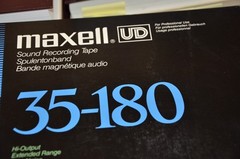 Brand New MAXELL UD 35-180 Pro Grade Reel To Reel Recording Tape – NEW Open Box