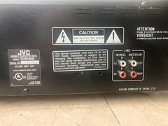 JVC TD-W118BK Stereo Cassette deck.*NICE!*