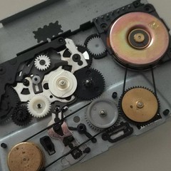 100 Pcs Recorder Rubber Belts Cassette Recorder Repair Maintenance Mix Flat Cass