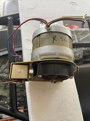 pioneer rt-1020l reel to reel Right Side Motor Assembly