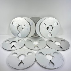 (Lot of 10) Audiotape Metal Tape Reel 10.5&Prime; x 1/4&Prime; Take Up