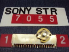 Sony STR 7055 Receiver Filter Switch P/N 516-197-11. Parting Out Entire STR 7055