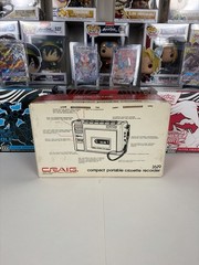 Vintage CRAIG Corporation 2629 Compact Portable Cassette Recorder