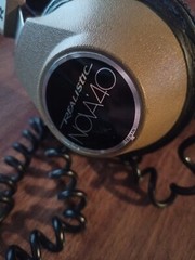 Realistic Nova 40 Stereo Headphones || Vintage Stereo Sound || 1/4 TRS (6.5mm)