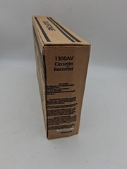 Vintage NOS Califone 1300AV Cassette Recorder Original Box New Old Stock Tested