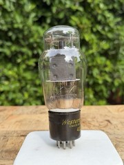 Western Electric 421A Tube DD Getter TV7 Tested Near NOS Level 6652