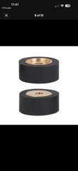 Pair of Pinch Rollers with Belt,Wrench For Pioneer RT-909/901 Reel to Reel Deck