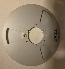 TEAC 10.5&Prime; Metal NAB Take-Up Reel