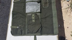 CW-206/GR Radio Antenna & Accessory Storage Bag Canvas NOS