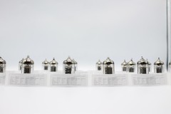 Matched Quad 6J1P-EV/EF95 /6F32 /6AK5.Pentode Tubes. VOSKHOD.Etracer Tested.