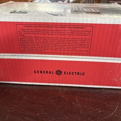 Brand New General Electric Am/Fm, Eight Track Stereo With Two Foreign Speakers.