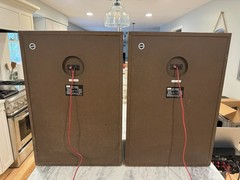 Sansui SP-7500X 4-Way 5 Speakers 16” Woofers 130 Watts 8 Ohms Made in Japan Used