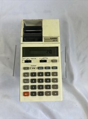 Vintage Casio HR-10 Printing Calculator Tested, No Paper To Test Printer