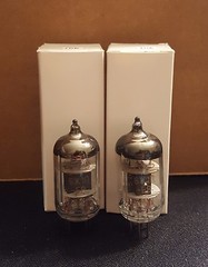 New 2x Voskhod 6J1P-EV / 6ZH1P-EV | Matched Pair Rocket | Little Dot Amp III IV