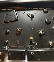 Pioneer PL-518 Turntable – Plinth Metal Base w/ Screws – Genuine Parts