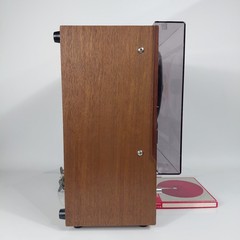 TEAC A-4010S Reel to Reel Tape Deck w/ AR-40S Amplifier Wood Case Vintage