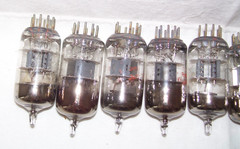 Lot of (20) GE 6BQ7A tubes,radio,amplifier,twin triode,6BQ7,6BZ7,6BS8,ECC180
