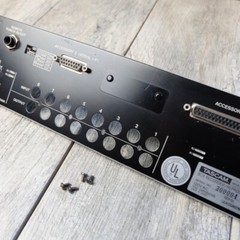 Tascam TSR-8 Reel to Reel – Rear Middle Cover Panel w/Accessory 1 & Remote Punch