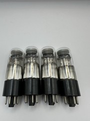 LOT OF 4 – GREEN EYE 1629 VACUUM TUBES – BRAND UNKNOWN – TEST BRIGHT