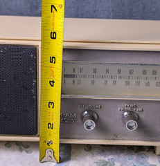 VTG Panasonic RE-6137 FM/AM Radio Solid State Tabletop Matsushita JAPAN Tested!