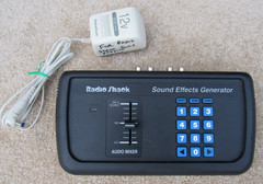 Radio Shack Sound Effects Generator 32-1116 W/ AC Power Supply Working Vintage