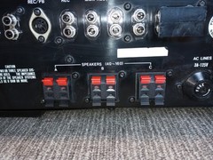 Pioneer SX -727 SX-828 SX-1000 QX-9000 Receiver Custom Speaker Spring Terminals