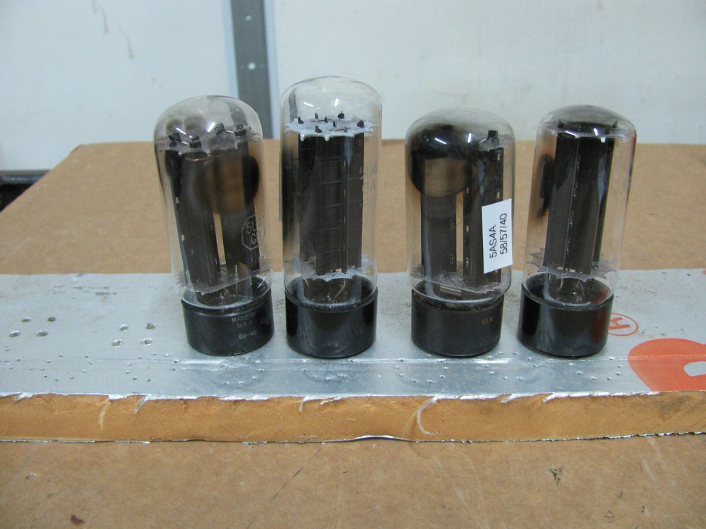 Four Pcs 5U4GA, GB, 5AS4A Rectifiers #2