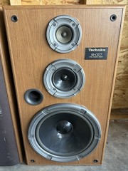 **USA MADE** Vintage Technics SB-CR77 3-Way Floor Speakers Pair 200W 8ohm