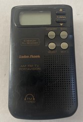 Vintage RadioShack Realistic Tandy Portavision 12-174 AM/FM/TV