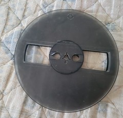 vintage EMPTY SONY TAKE-UP REEL 7&Prime; plastic