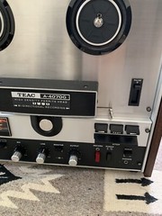 SHIPS SAME DAY TEAC A-4070G Tape Deck Bi Directional Recording Tested For Power