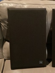 JBL L19 Speaker Grills With Badges / Pair / good condition / USA
