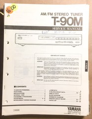 Yamaha T-90M Tuner Service Manual *Original*