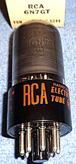 1 NOS RCA 6N7GT Vacuum Tube – 1965 Audio Twin Triode for Vintage AM Radios