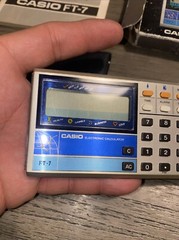 Vintage Casio FT-7 Fortune Telling Calculator 80&rsquo;s w Box Paperwork U.S. Seller