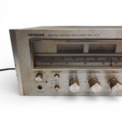 Hitachi SR-903 AM FM Stereo Receiver Wood Case Classic Vintage Japan As Is