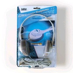 Rare Vintage Labtec Headphones Stereo Computer Digital Adapter Volume Controls