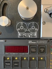 Studer A810 Transport Threading Sticker