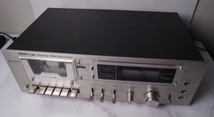 Vintage Project/One FLD-4050 Stereo Cassette Deck Silver Face Tested Works Japan