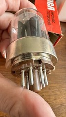 NOS RCA 8032 (12 VOLT 6146B) BEAM POWER OUTPUT TUBE Hamm Radio