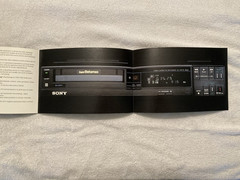 1985 Sony SL-HF600 Betamax Videocassette Recorders Advertising Catalog