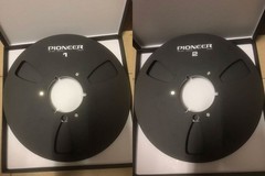 One Pair 10.5 » black Pioneer Tape reel High Quality Aluminum Take Up Reel