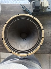 Vintage 12&Prime; Heppner Ceramic Speaker 8 Ohm Hammond Organ Pull AO-23232-0