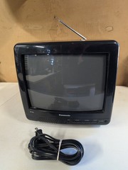 Vintage Panasonic 10&Prime; CRT TV CT-10R31S Retro Gaming RF Television – Tested Works