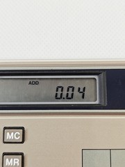 Casio CB-80 Checkbook Electronic Calculator TESTED & WORKS US SELLER