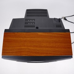 1992 Hitachi CT1394W 13&Prime; CRT TV Wood Grain Retro Gaming w/ 2 Remotes